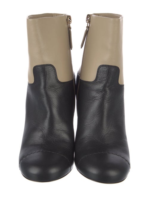 Chanel 2015 Interlocking CC Logo Boots