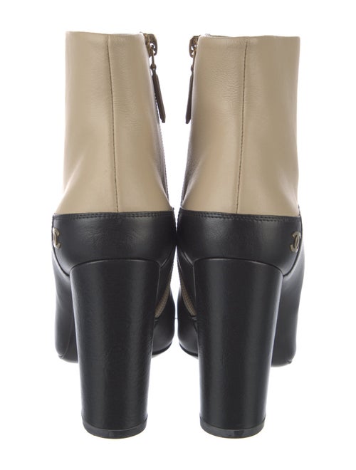 Chanel 2015 Interlocking CC Logo Boots