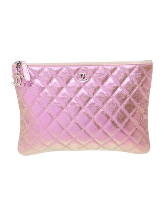 Chanel Iridescent O-Case Pouch