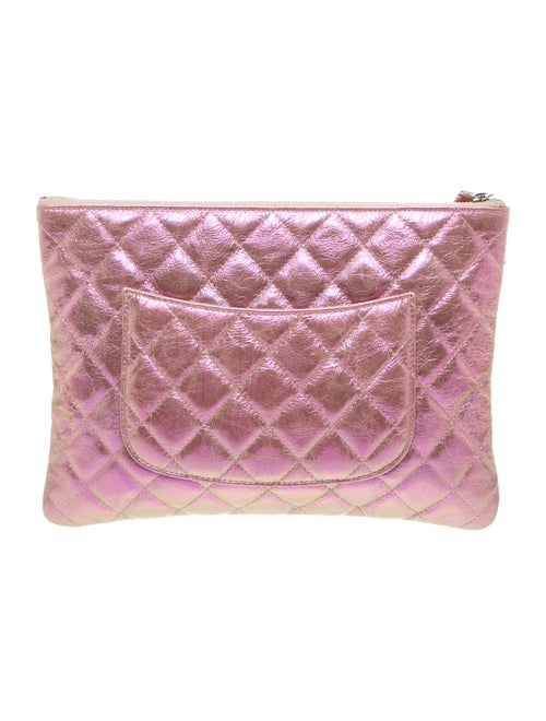 Chanel Iridescent O-Case Pouch