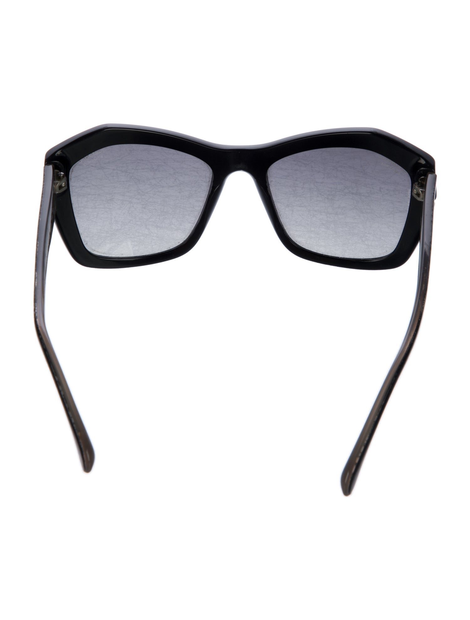 Chanel Interlocking CC Logo Wayfarer Sunglasses