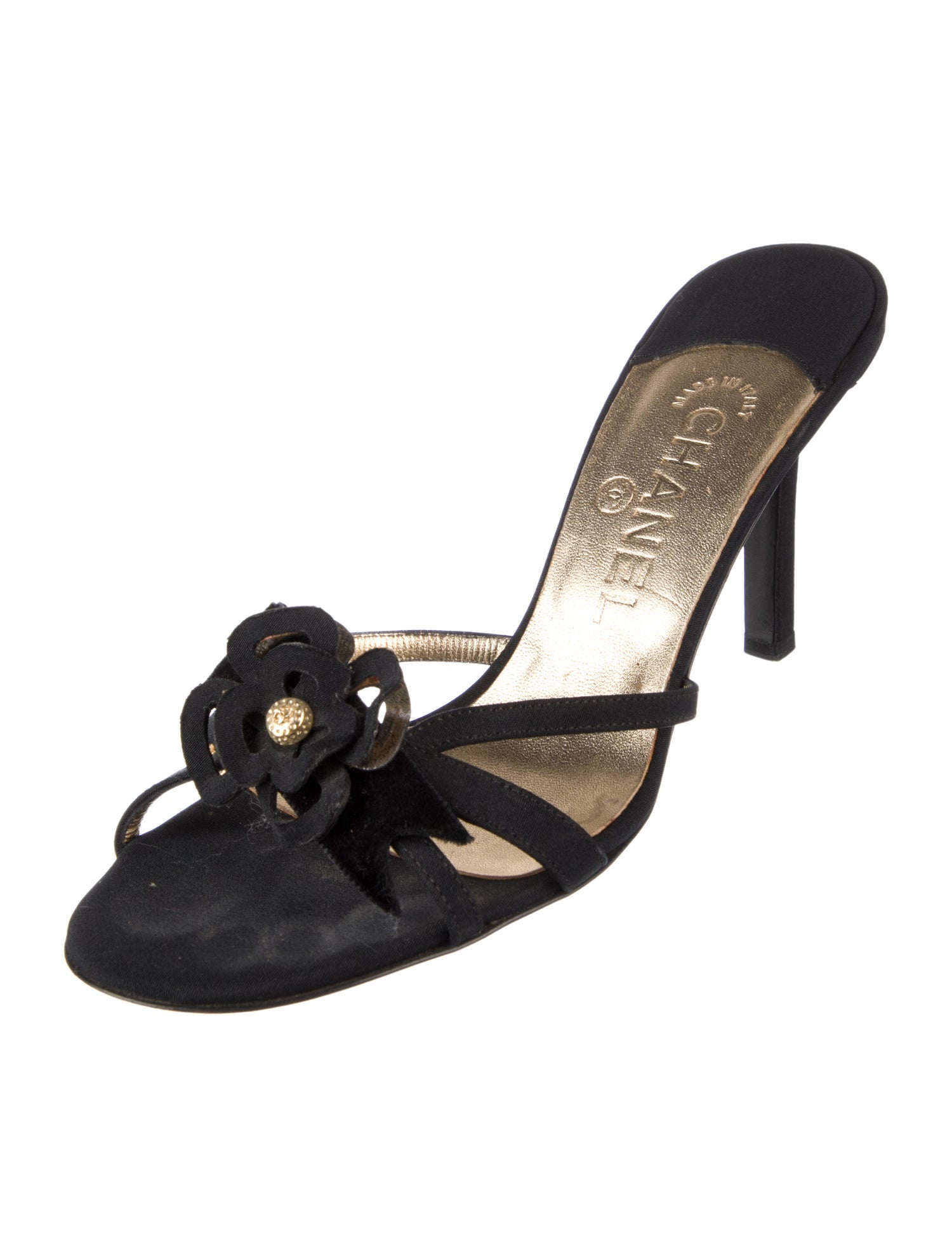 Chanel Interlocking CC Logo Slides