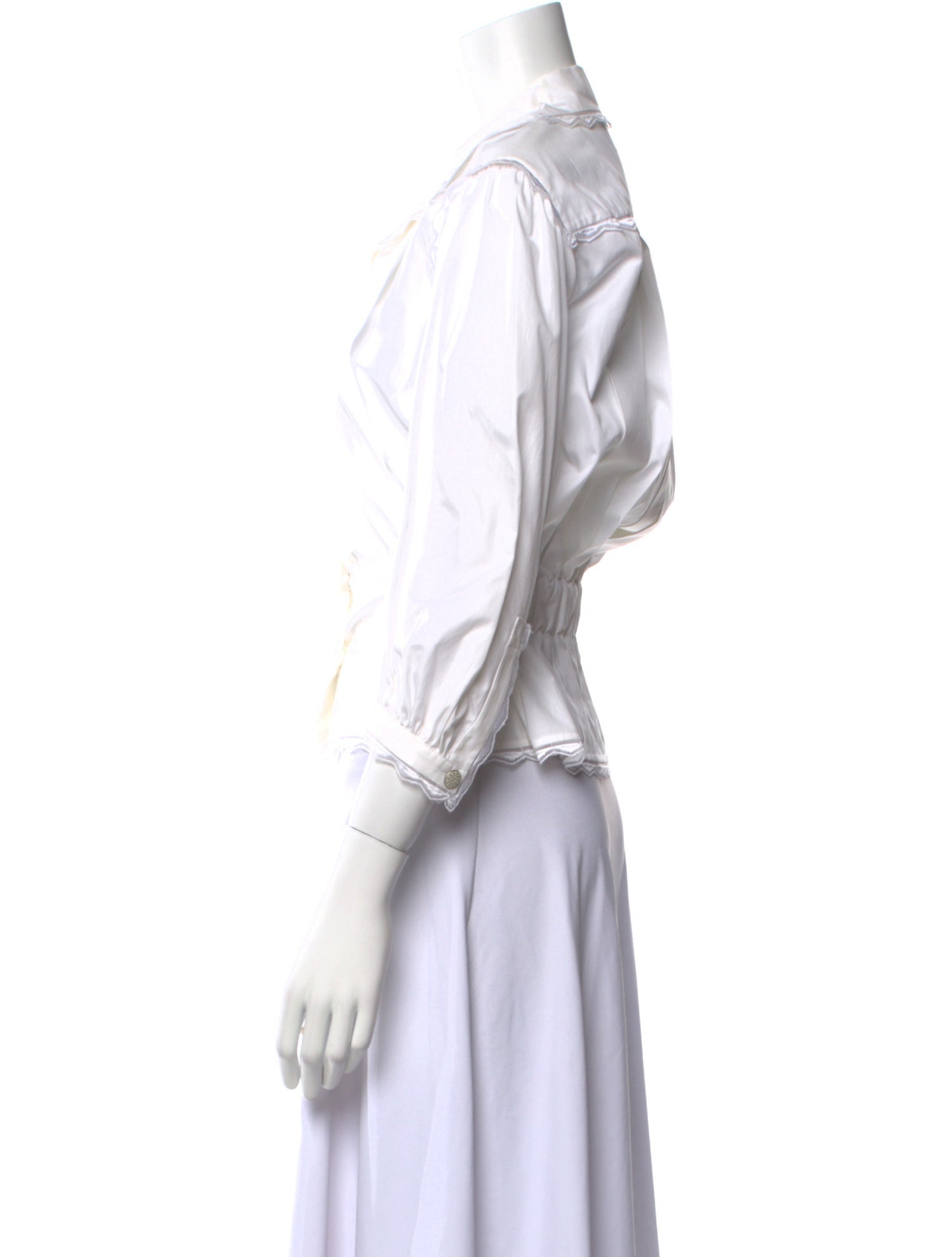 Chanel 2013 V-Neck Crop Top