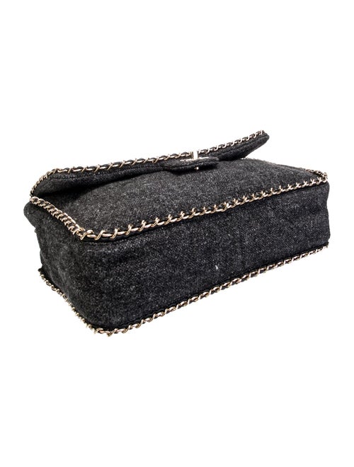 Chanel 2019 Tweed Running Chain Flap Bag