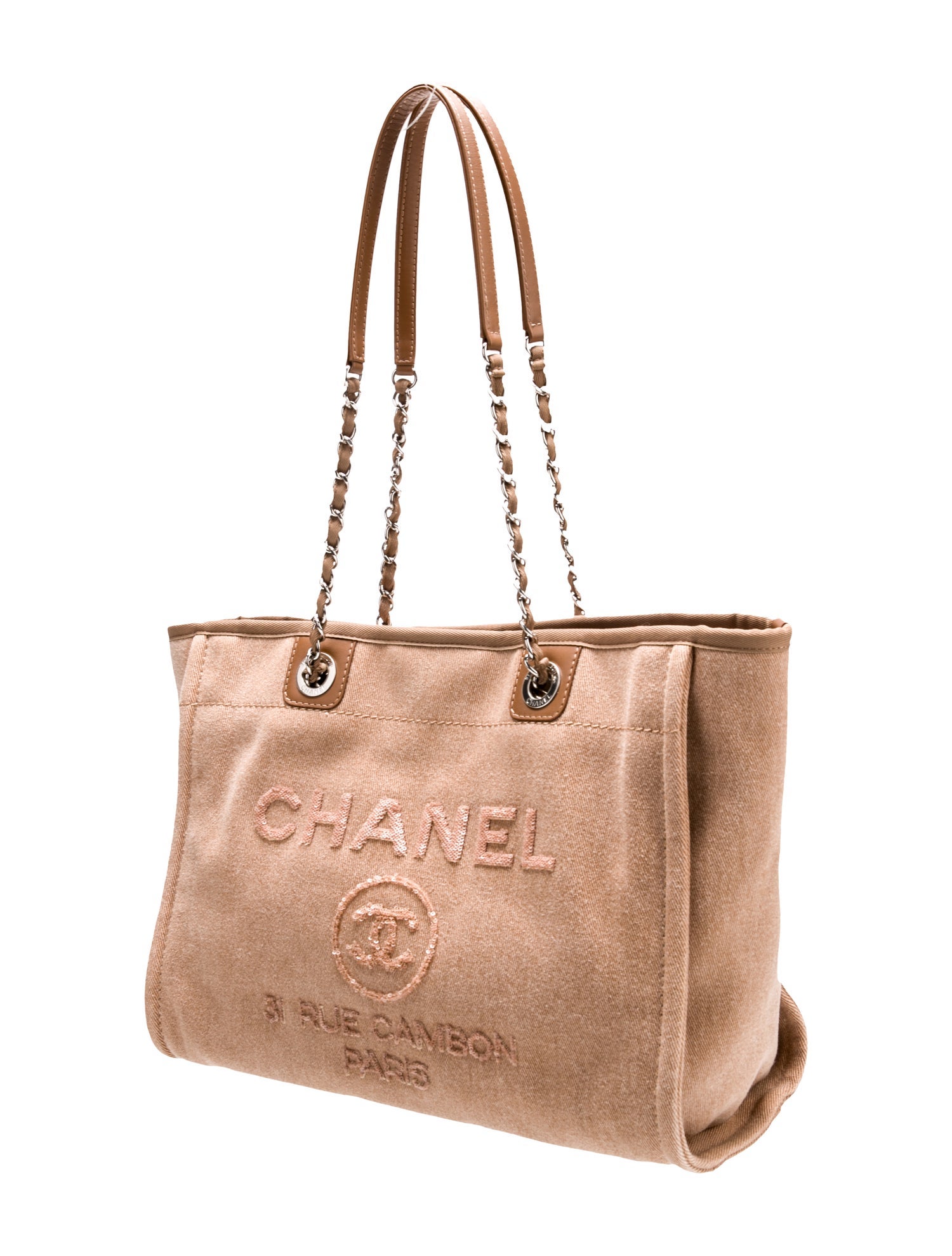 Chanel Small Deauville Shopping Tote
