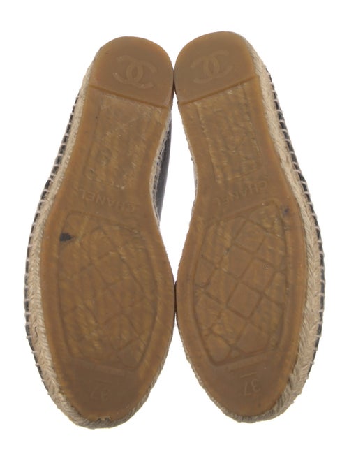 Chanel 2015 Interlocking CC Logo Espadrilles