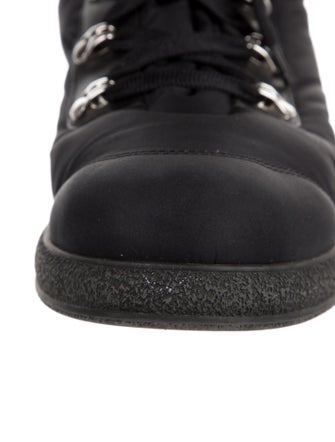 Chanel 2018 Coco Neige Combat Boots