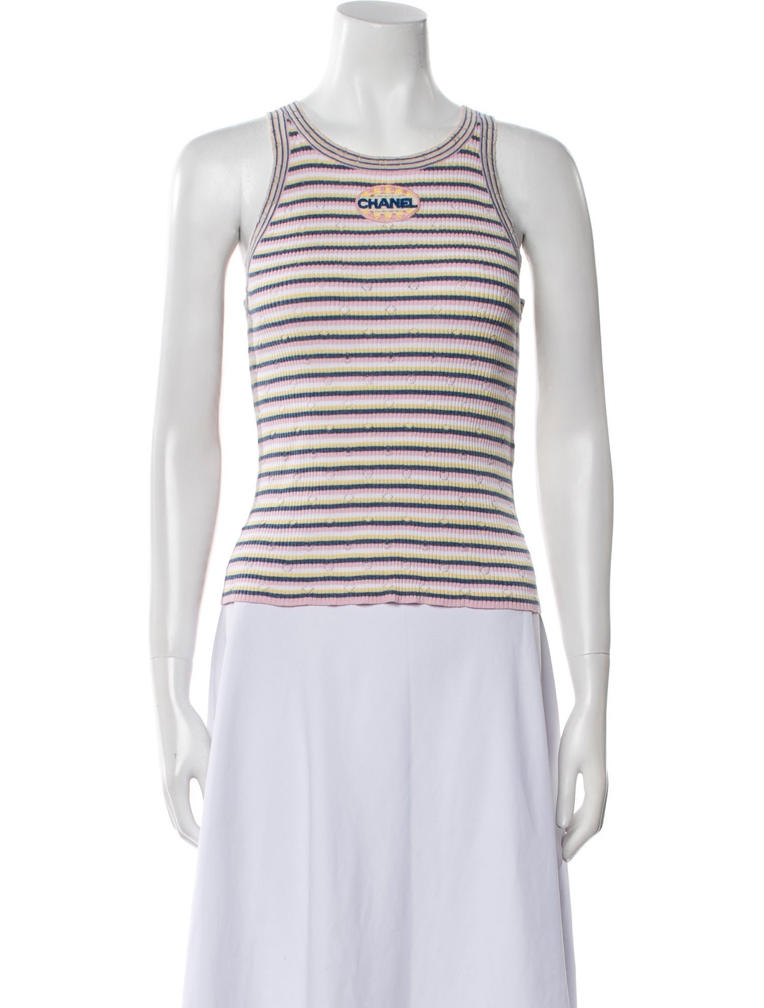 Chanel 2025 Striped Top w/ Tags