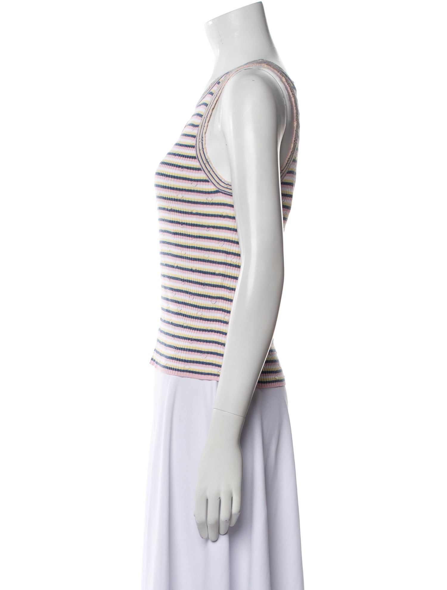 Chanel 2025 Striped Top w/ Tags