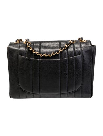 Chanel Jumbo Vertical Quilt Flap Bag