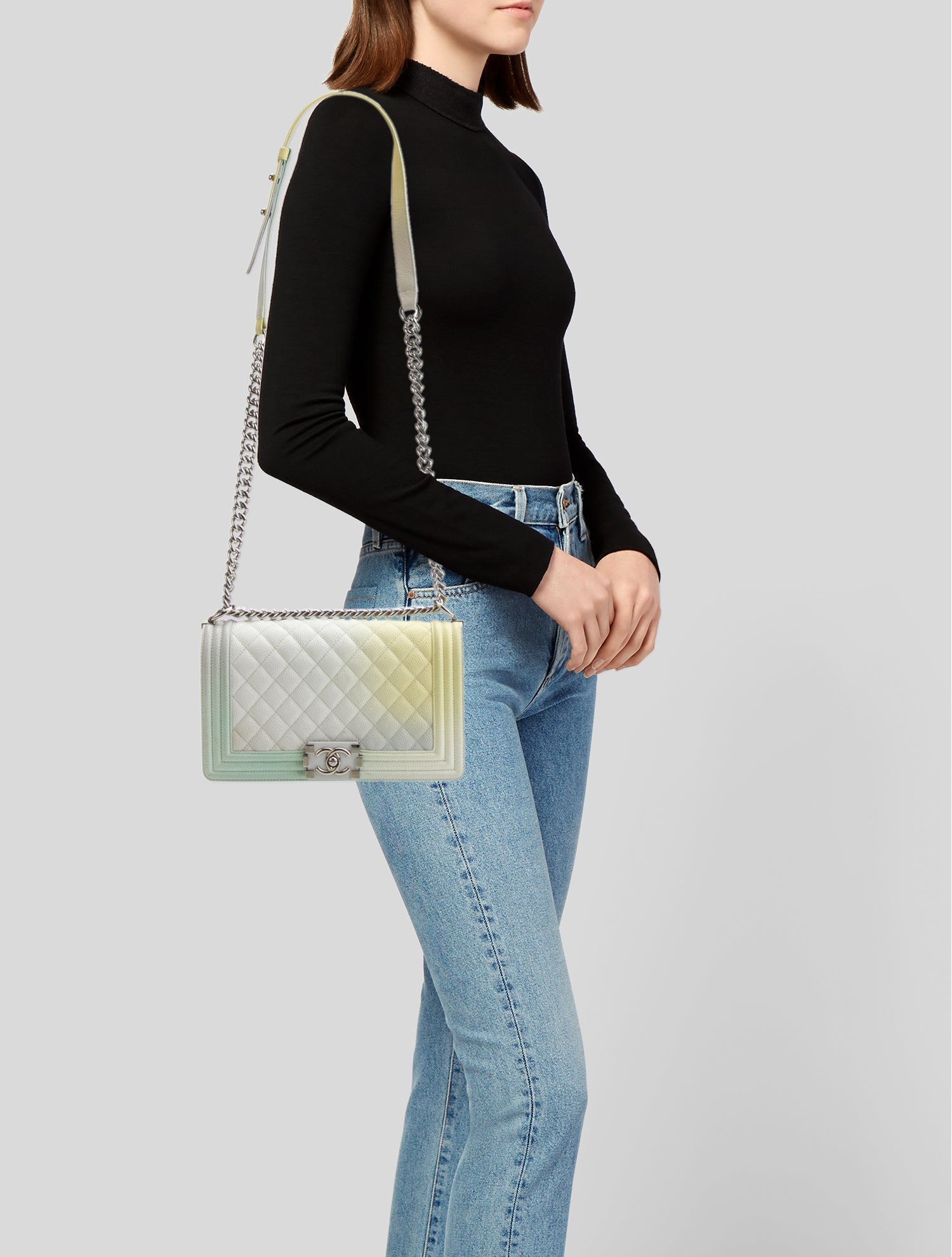 Chanel Rainbow Medium Boy Bag