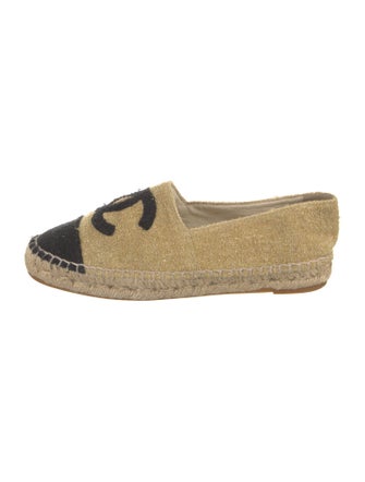 Chanel Interlocking CC Logo Espadrilles