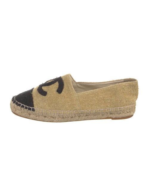 Chanel Interlocking CC Logo Espadrilles