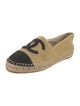 Chanel Interlocking CC Logo Espadrilles