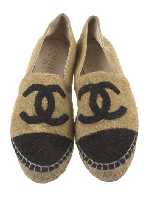 Chanel Interlocking CC Logo Espadrilles