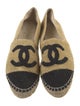 Chanel Interlocking CC Logo Espadrilles