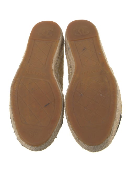 Chanel Interlocking CC Logo Espadrilles