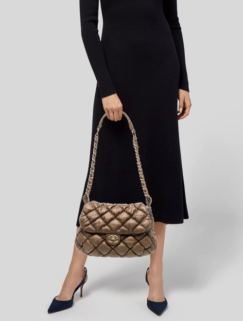 Chanel Bubble Quilt Flap Bag