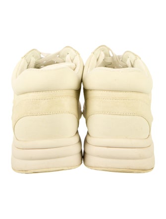 Chanel Interlocking CC Logo Nylon Chunky Sneakers