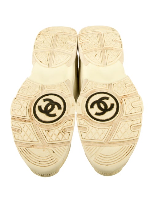 Chanel Interlocking CC Logo Nylon Chunky Sneakers