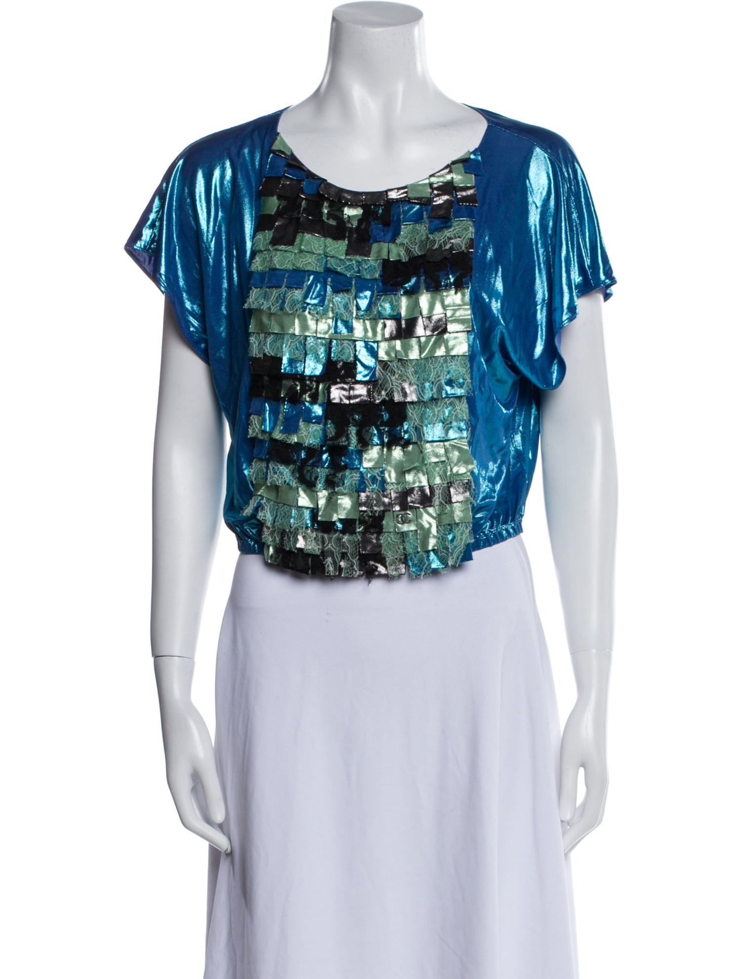 Chanel 2016 Paris-Seoul Crop Top