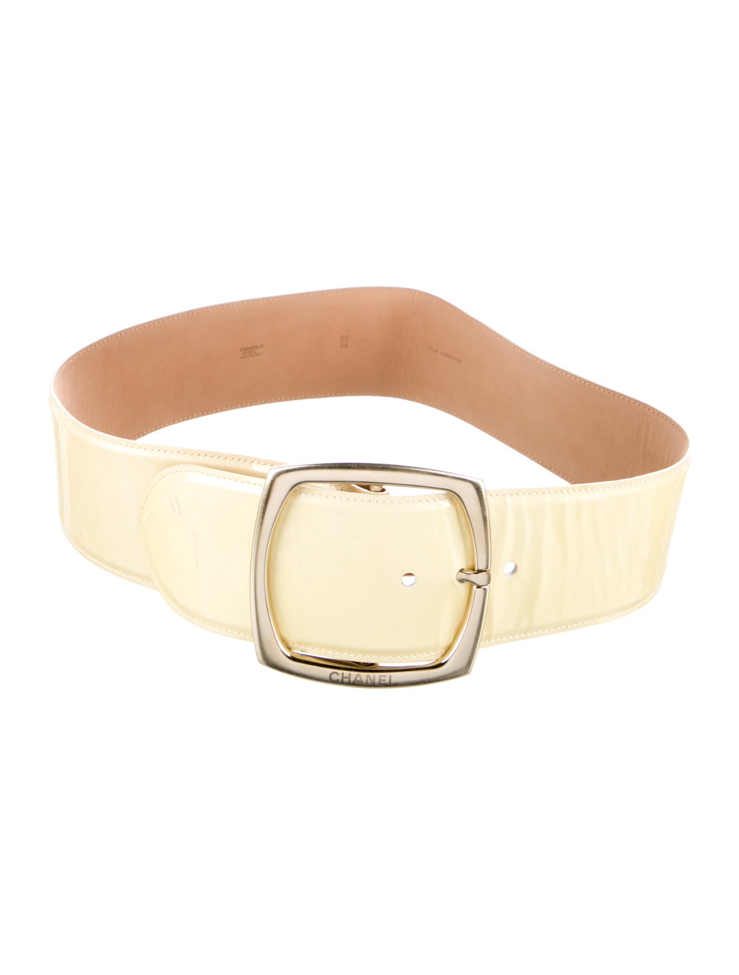 Chanel 2008 Interlocking CC Logo Waist Belt