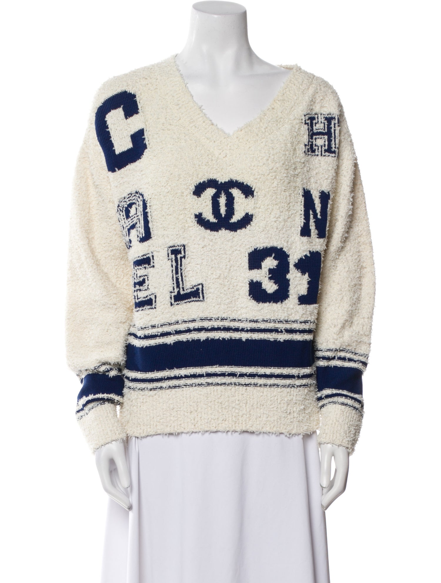Chanel 2019 Printed Sweater