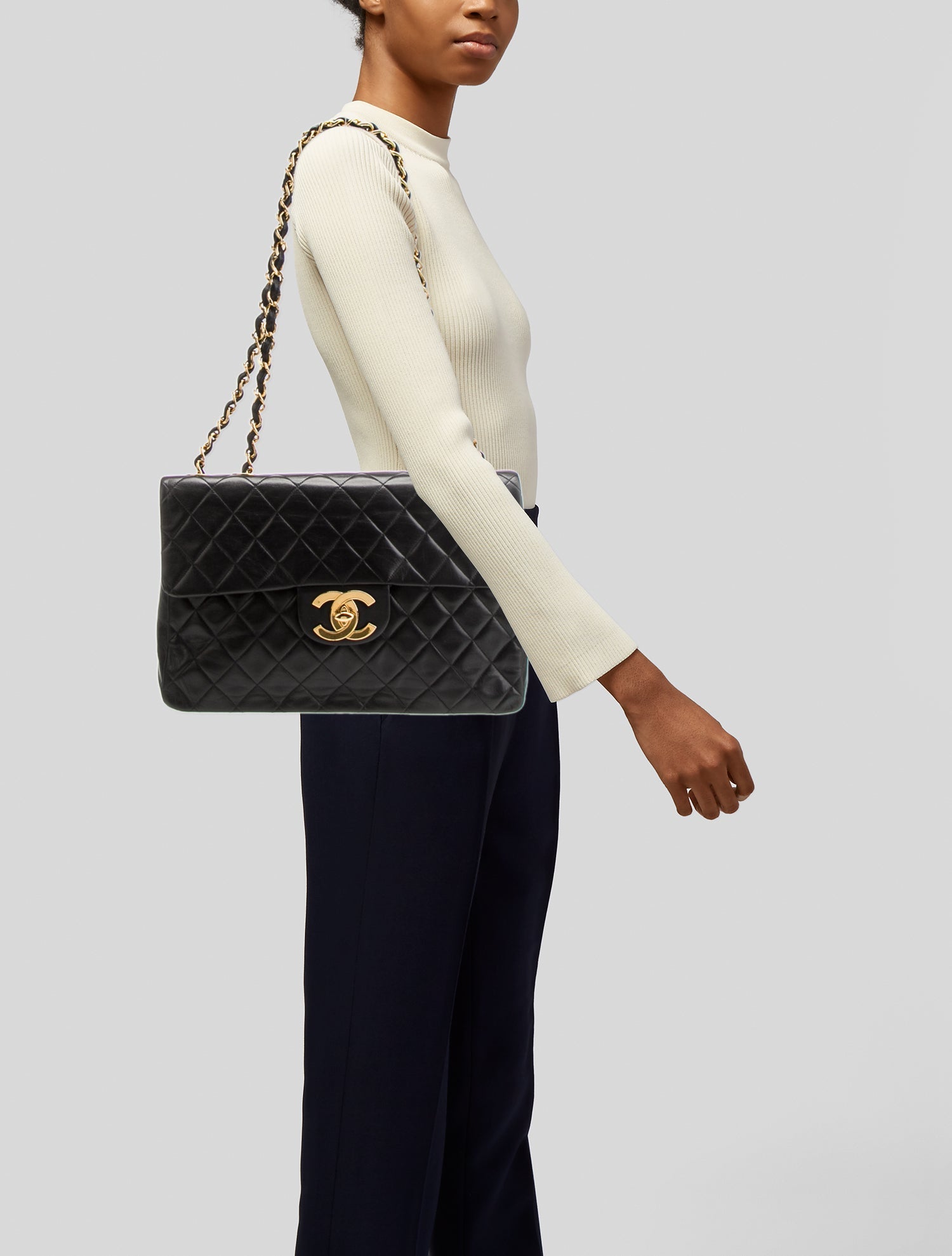 Chanel Maxi XL Classic Single Flap Bag