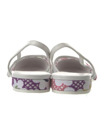 Chanel 2024 Interlocking CC Logo Slingback Flats