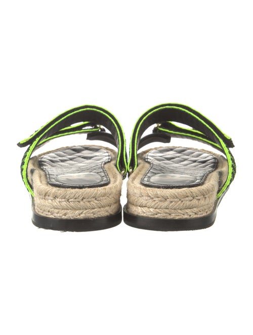 Chanel 2021 Interlocking CC Logo Espadrilles
