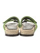 Chanel 2021 Interlocking CC Logo Espadrilles