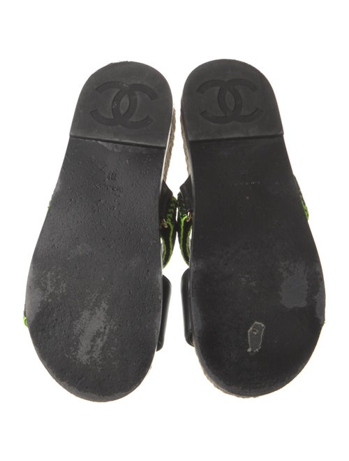 Chanel 2021 Interlocking CC Logo Espadrilles