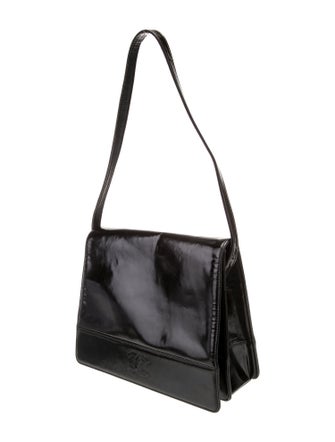 Chanel Patent CC Shoulder Bag