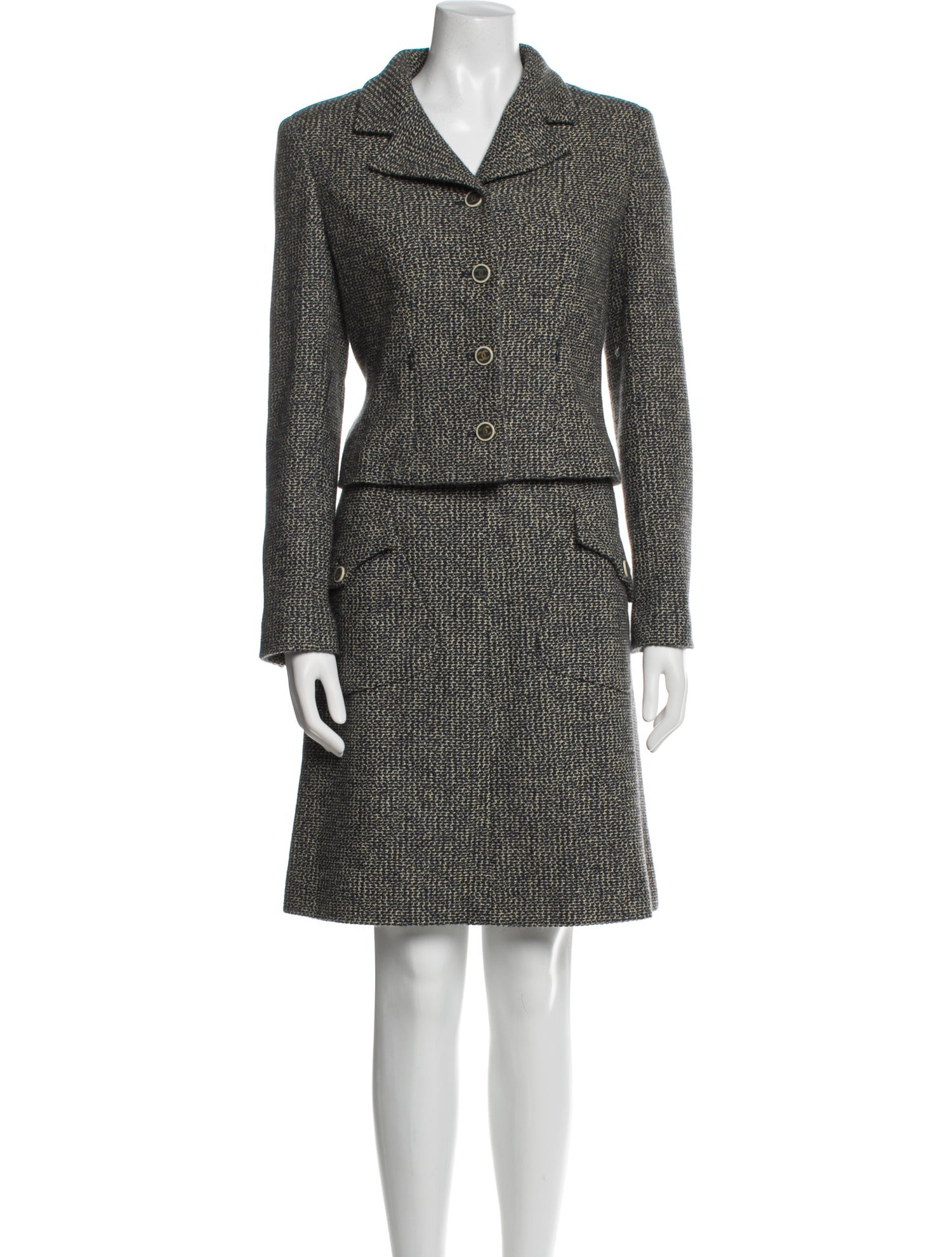 Chanel Vintage 2001 Skirt Suit