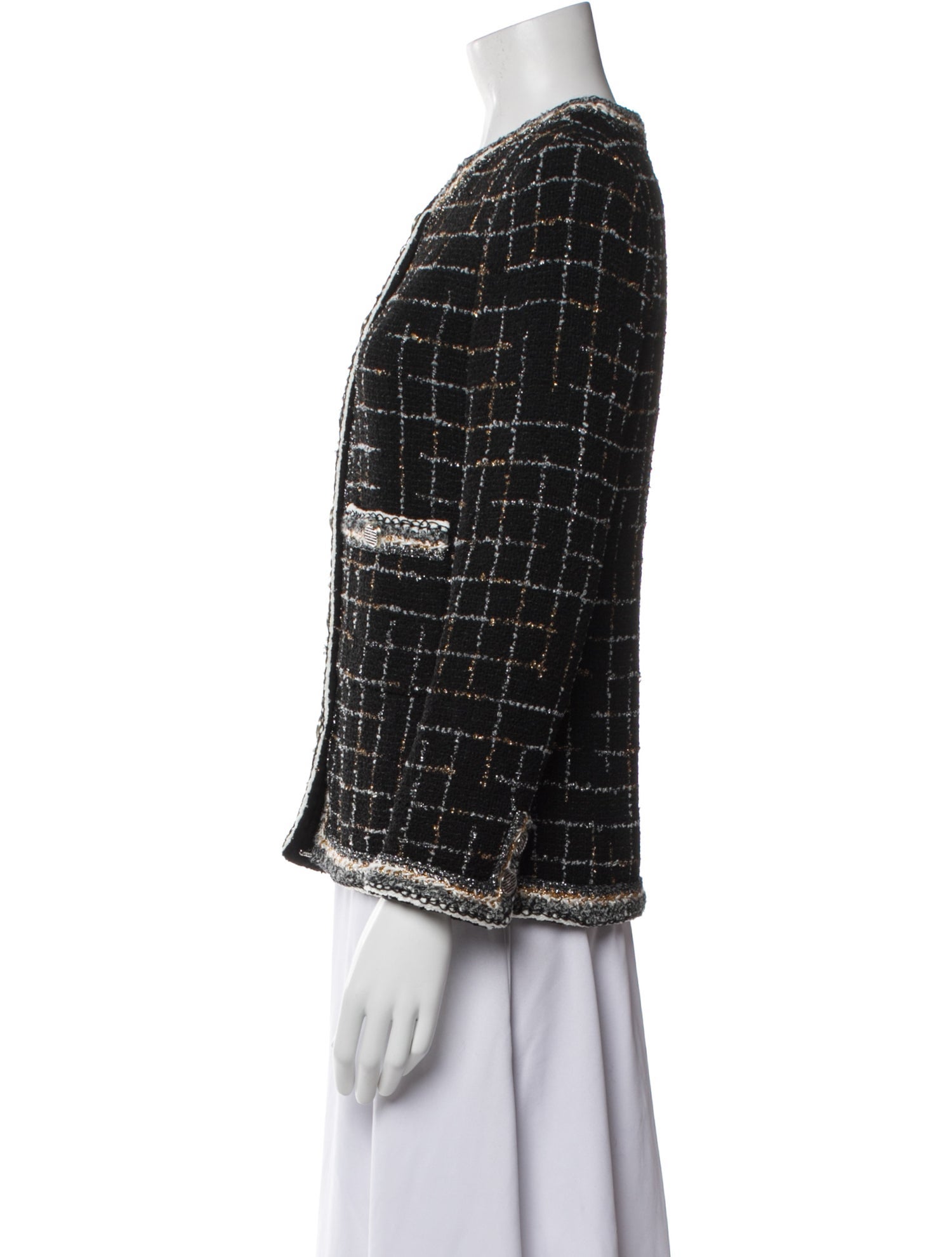 Chanel 2017 Tweed Pattern Jacket