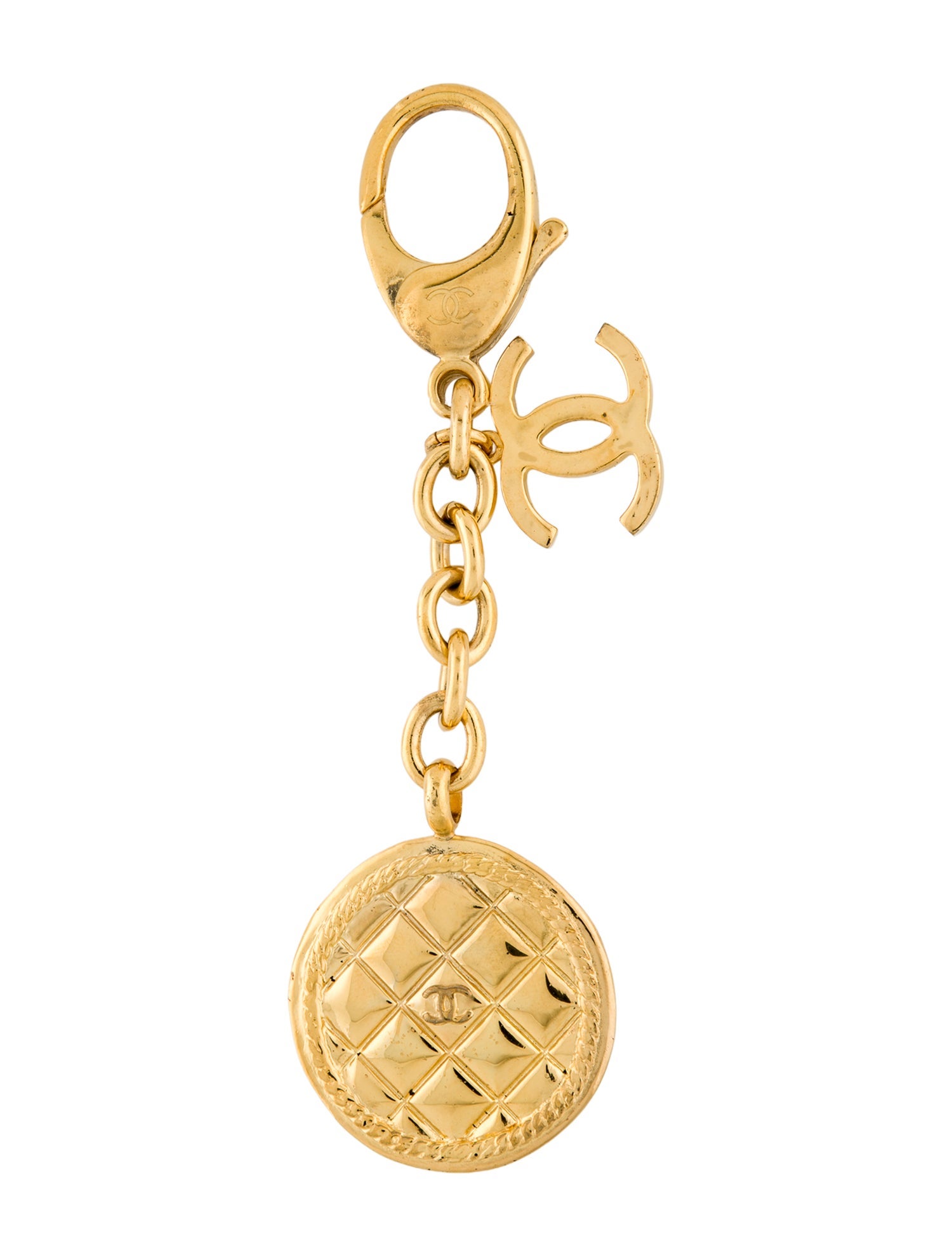 Chanel CC Medallion Key Chain