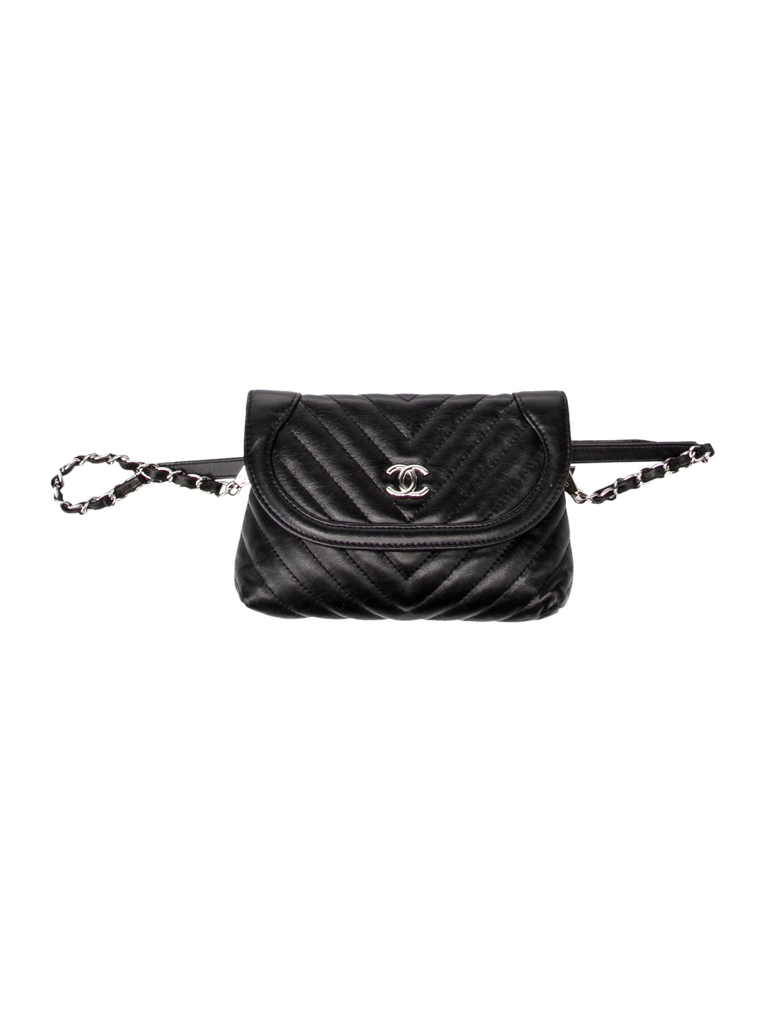 Chanel Chevron Waist Belt Bag
