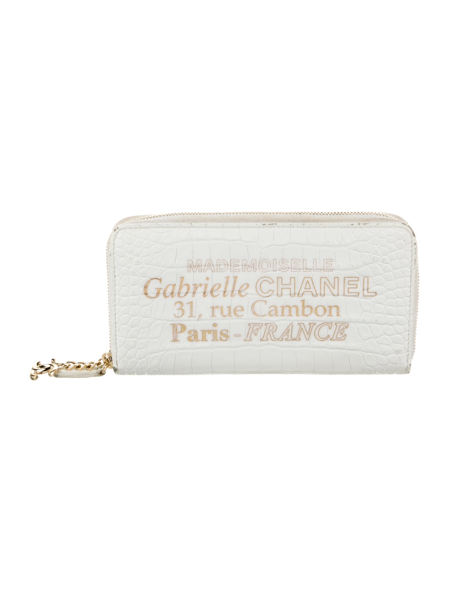 Chanel 2019-2020 Embossed Leather Continental Wallet