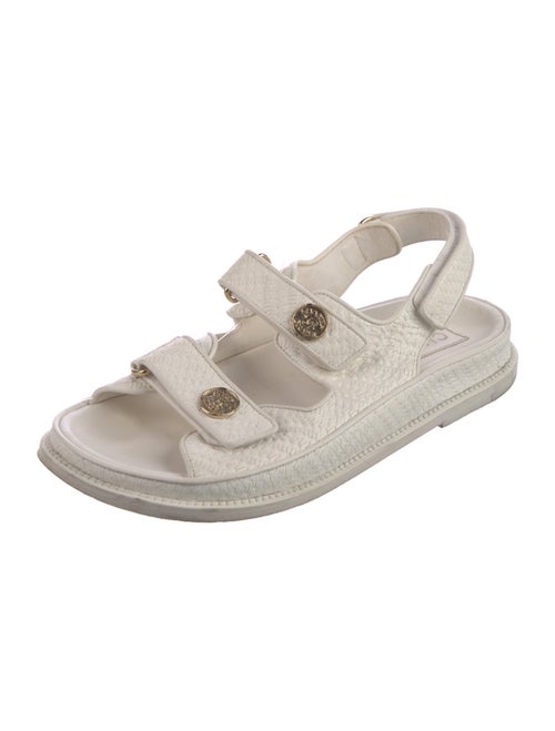 Chanel 2022 Gate No. 5 'Dad' Slingback Sandals