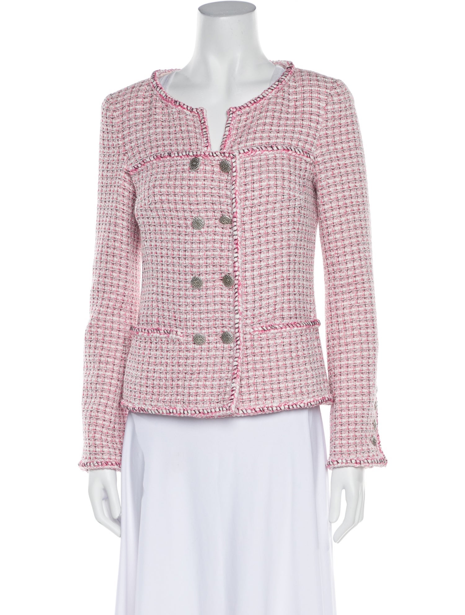 Chanel 2014 Tweed Pattern Jacket w/ Tags