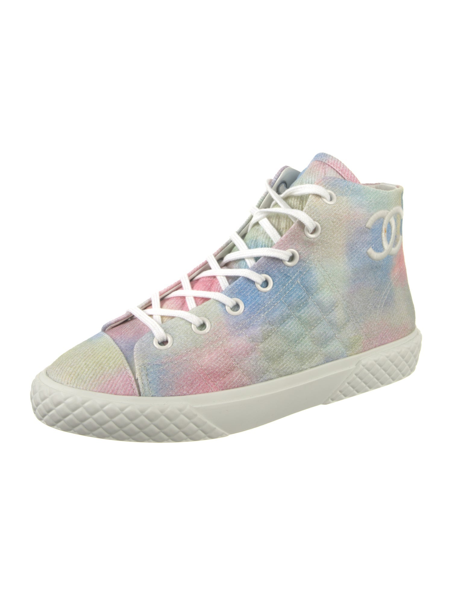 Chanel 2022 Interlocking CC Logo Sneakers