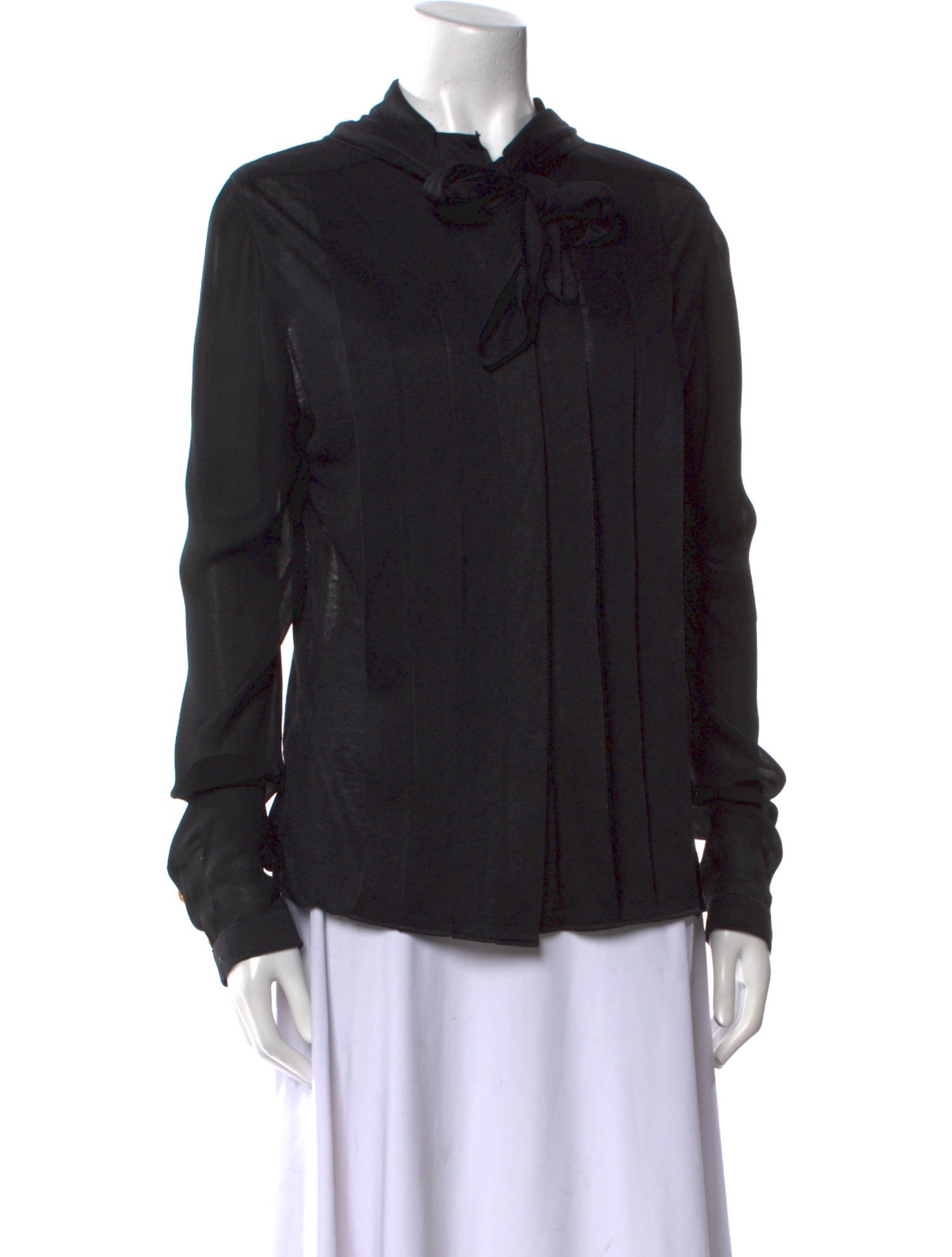 Chanel Vintage Late 1980's - Early 1990's Button-Up Top