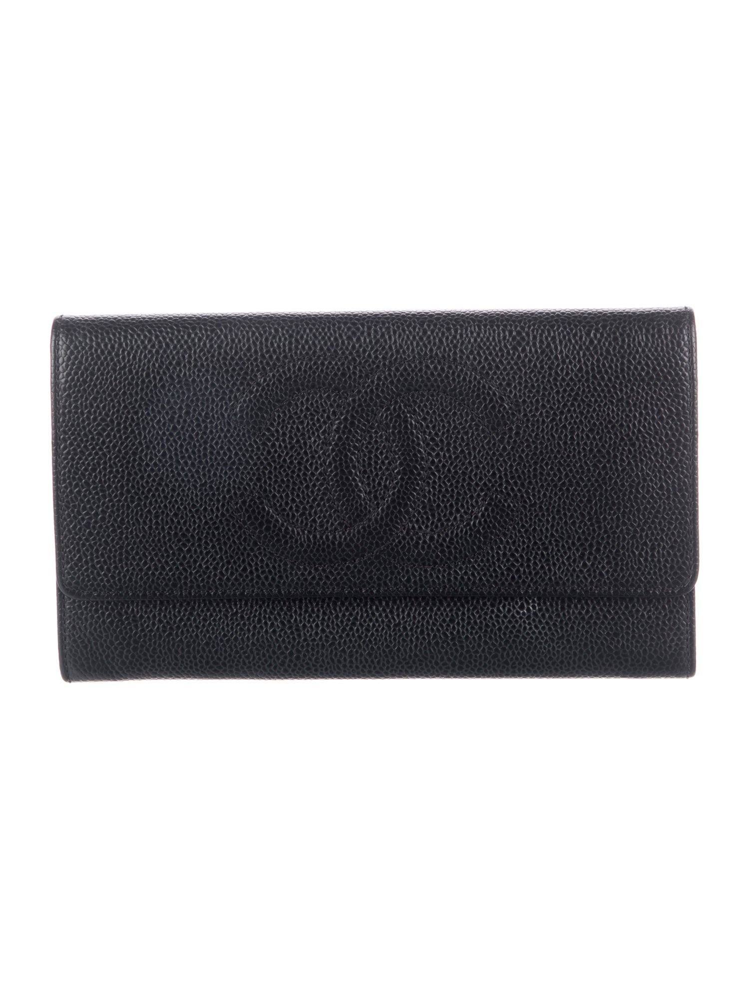Chanel Interlocking CC Logo Trifold Wallet