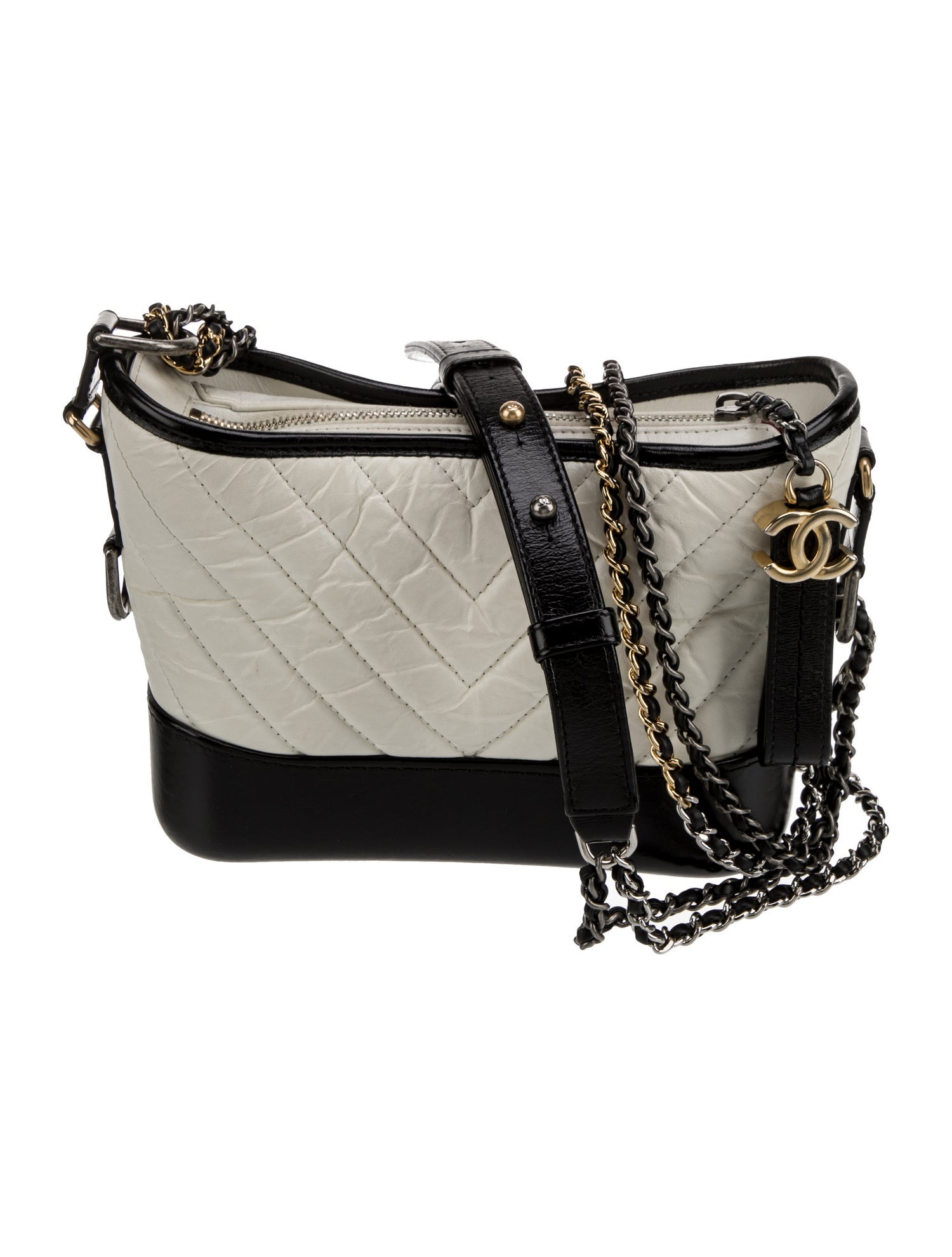Chanel Small Chevron Gabrielle Hobo