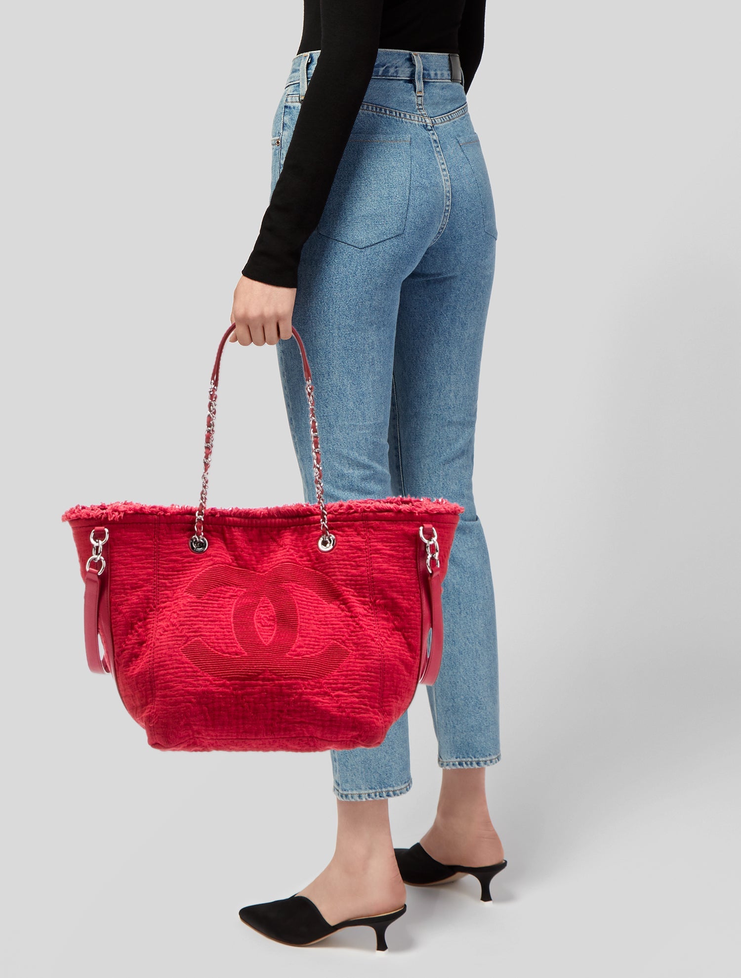 Chanel Double Face Shopping Tote