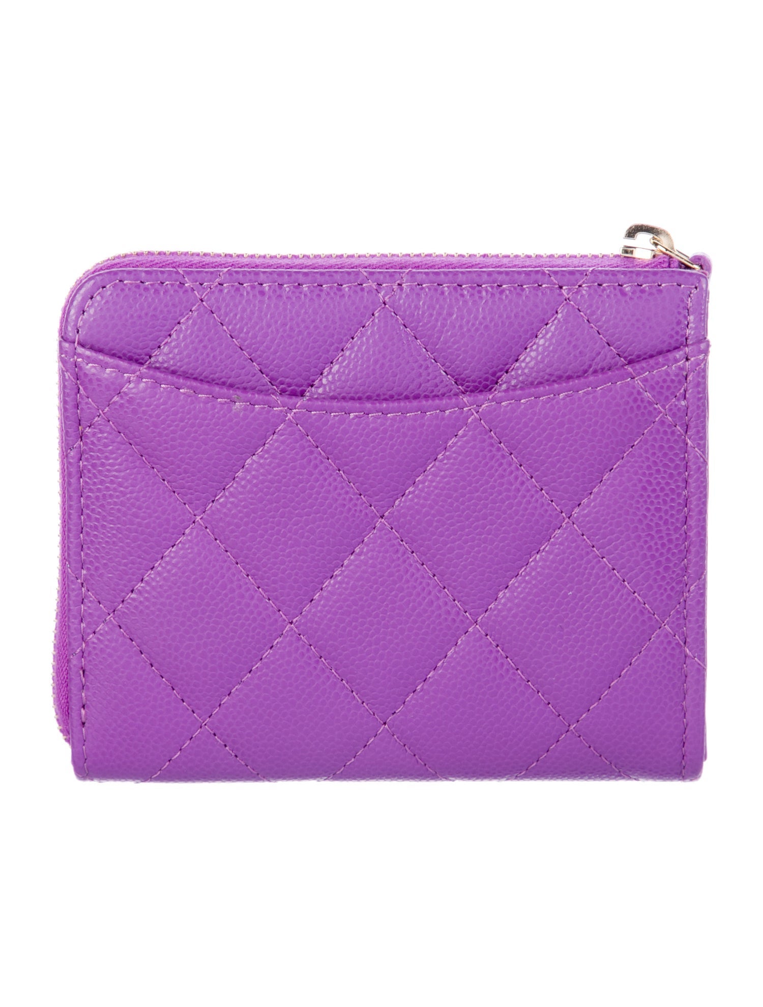 Chanel Long Zipped Boy Interlocking CC Logo Wallet