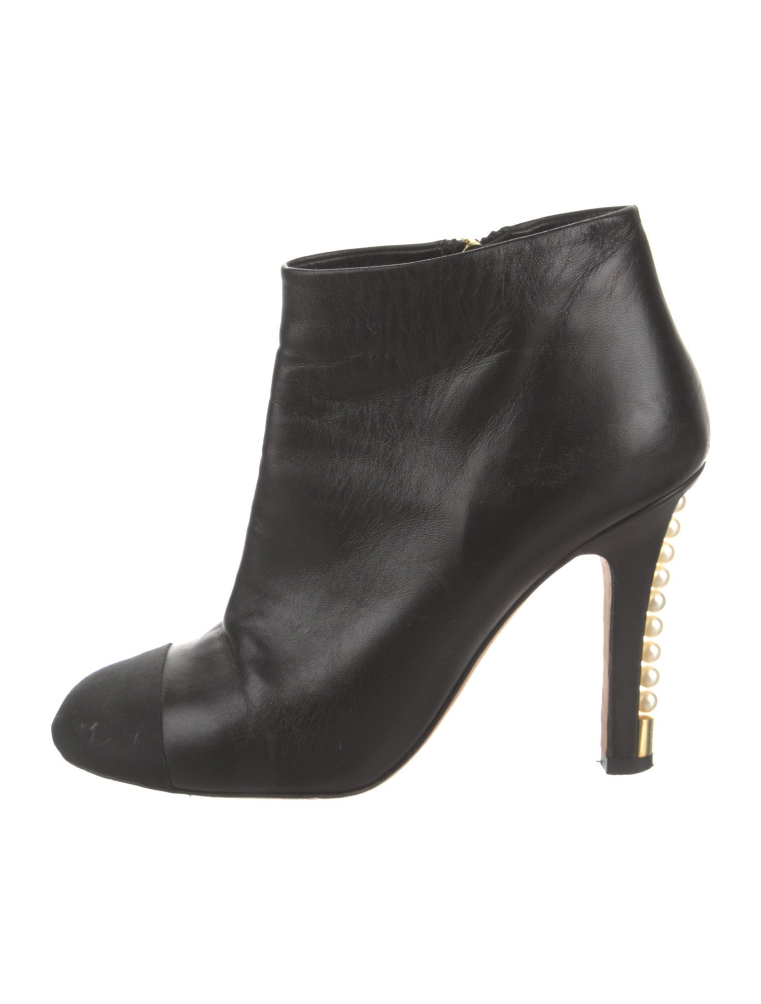 Chanel 2017 Interlocking CC Logo Boots