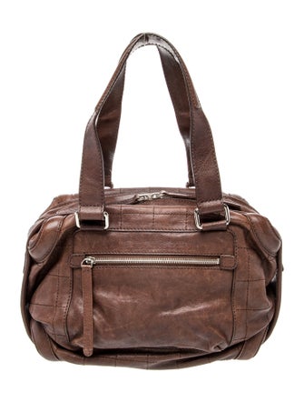 Chanel Square Quilt Essential Bowler Bag