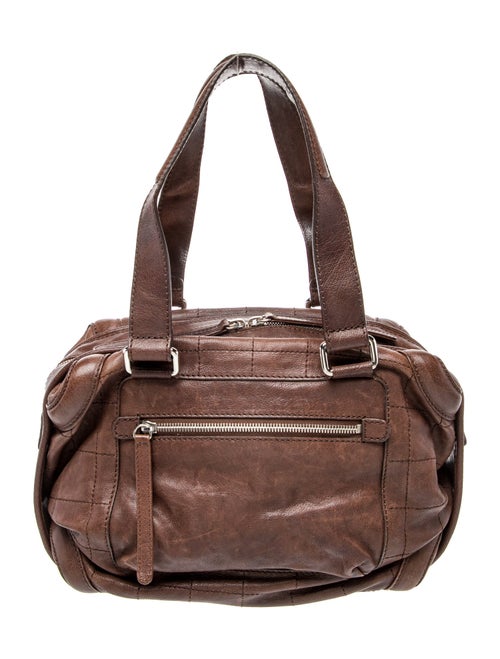 Chanel Square Quilt Essential Bowler Bag