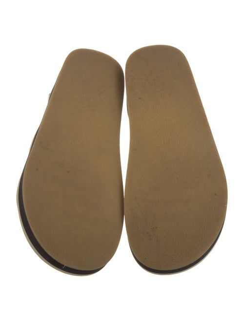 Chanel 2022 Interlocking CC Logo Sandals